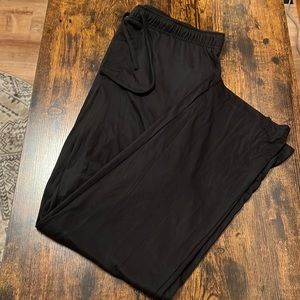 Mens Wide Leg Lounge Pants